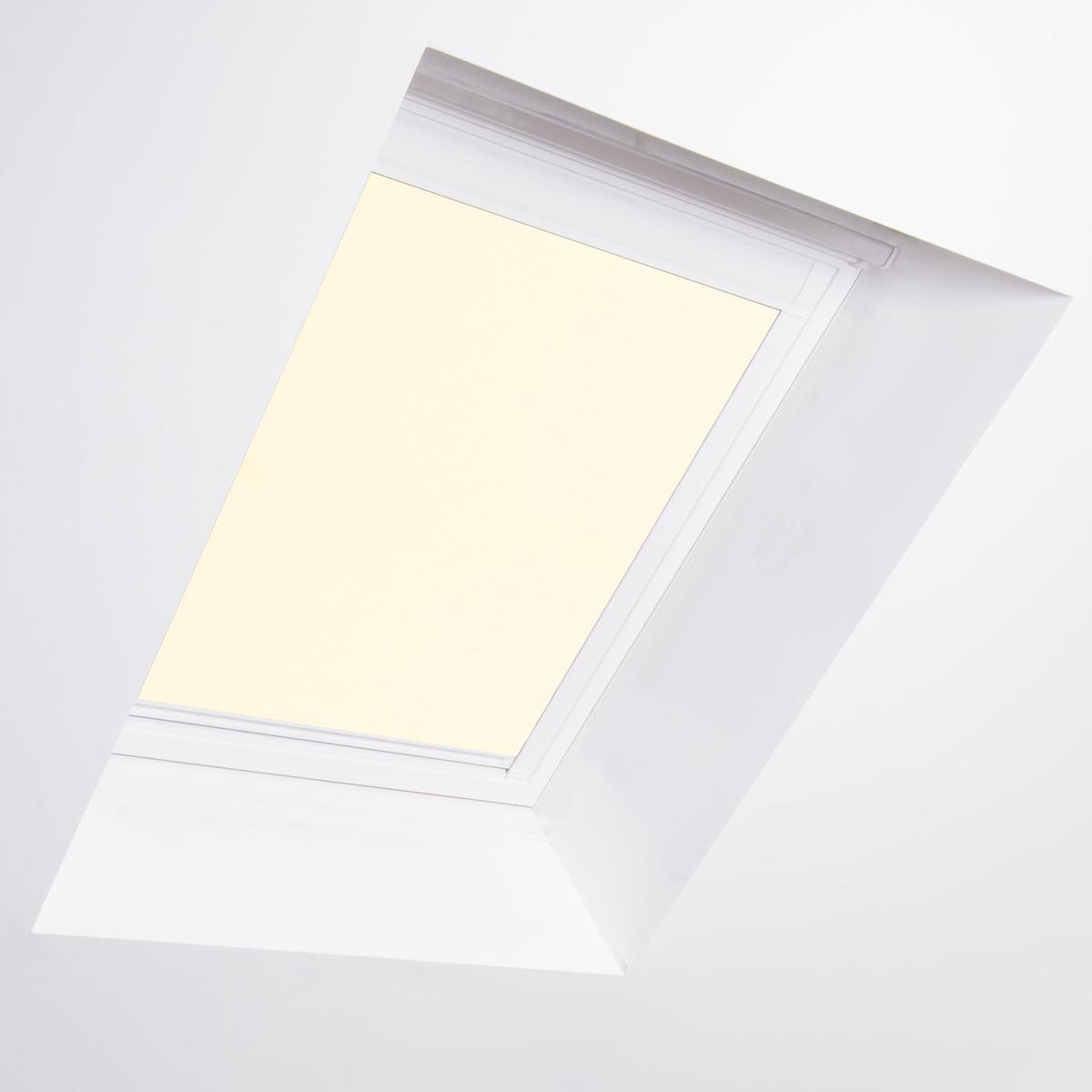 Delicate Cream Blackout Roof Blind