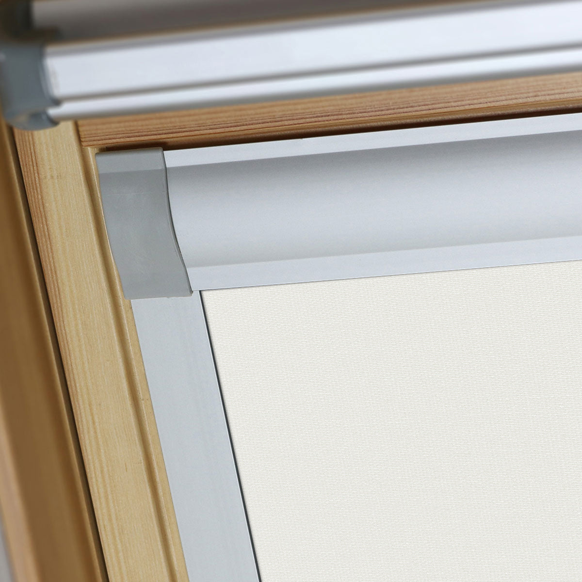 Delicate Cream Blackout Roof Blind