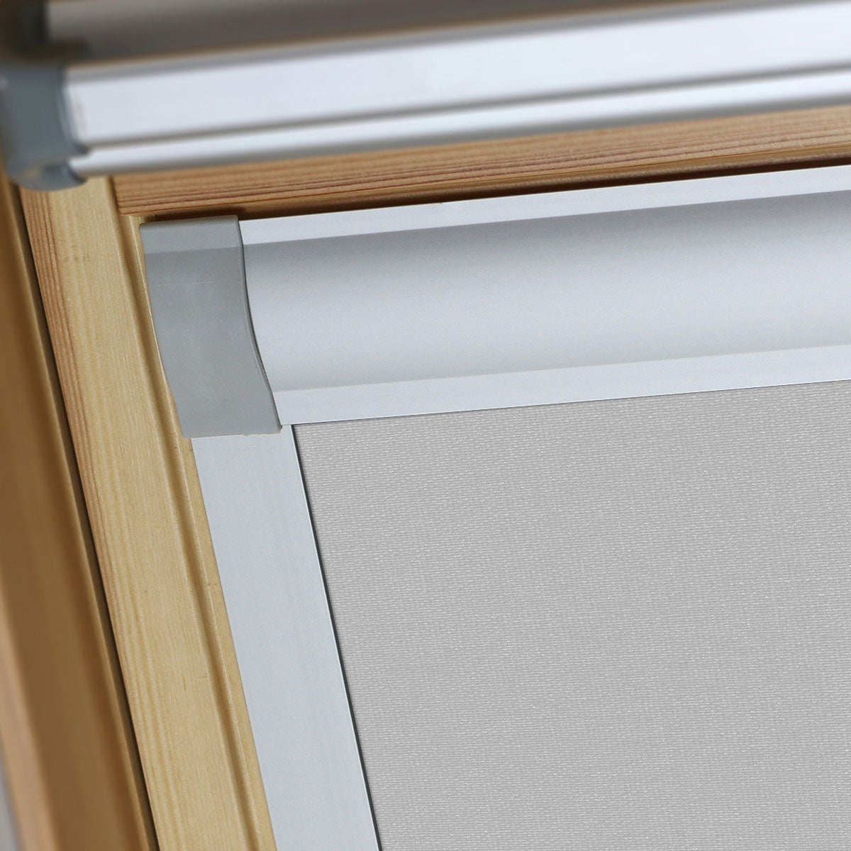 Light Grey Blackout Roof Blind
