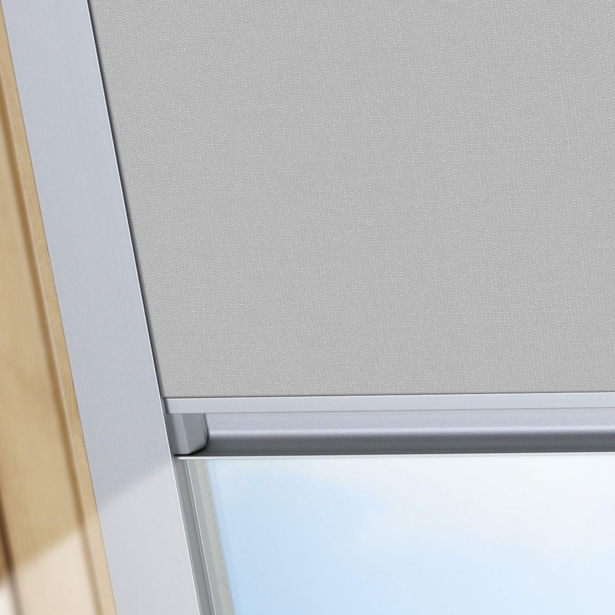 Light Grey Blackout Roof Blind