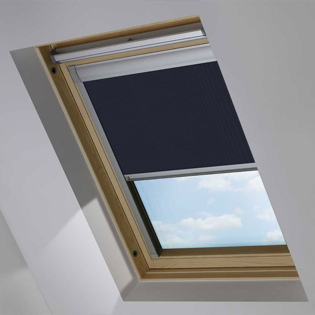 Midnight Blue Blackout Roof Blind
