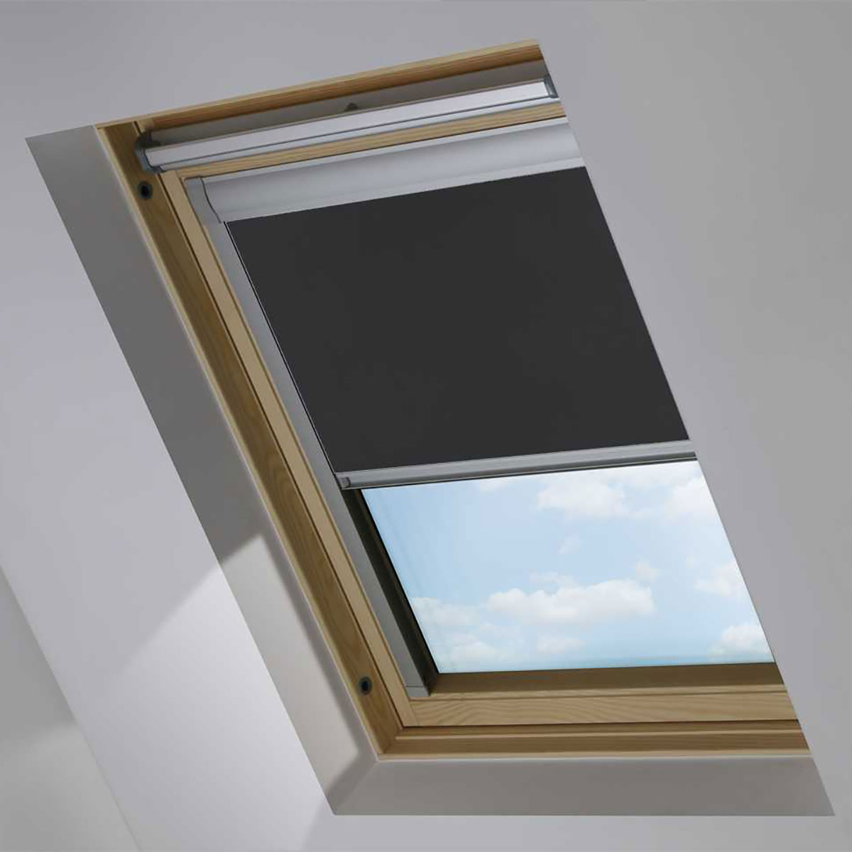 PVC Black Roof Blind