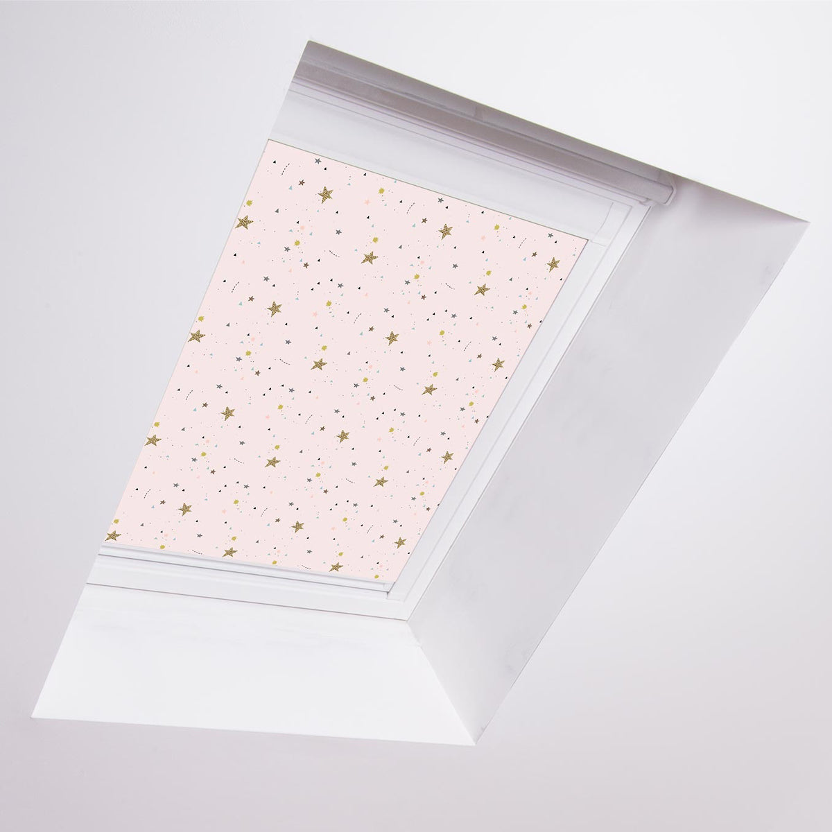 Stars Blush Roof Blind