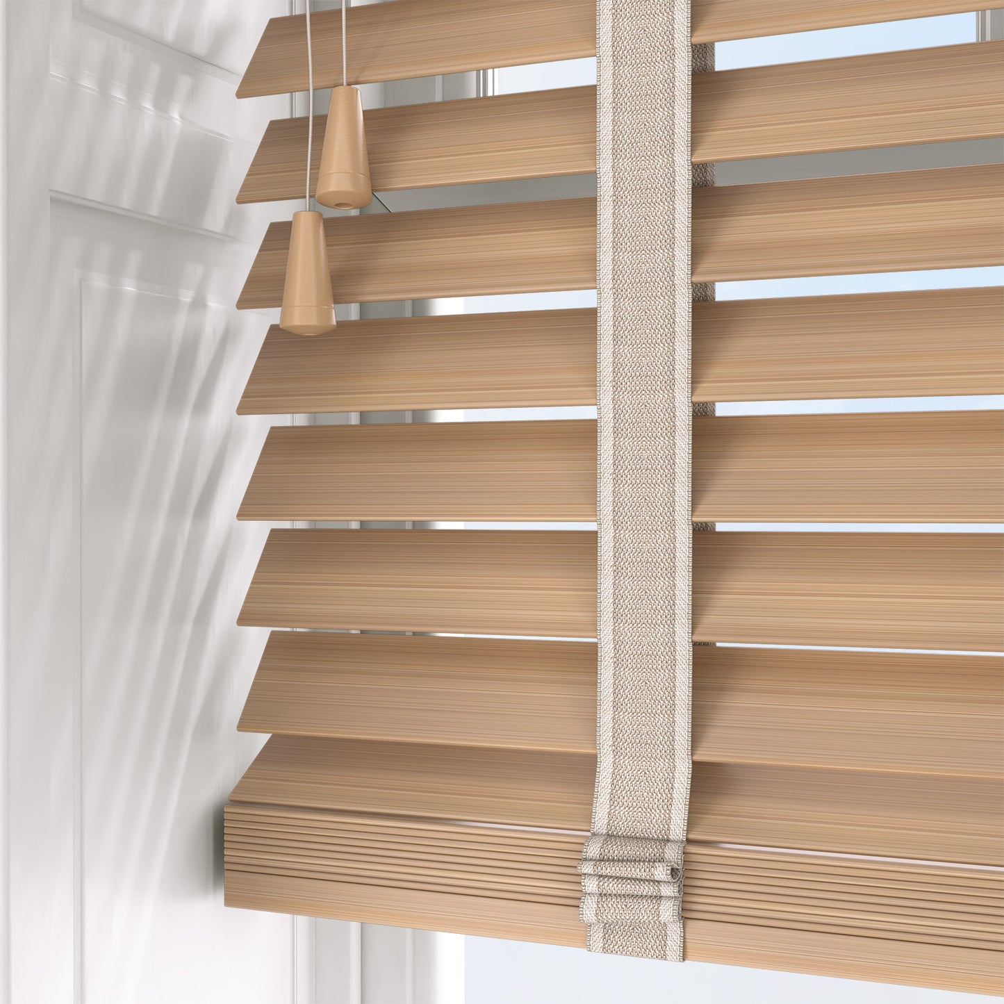 Decora Prime Timberlux Bamboo Arcana with Idylic Tapes Wooden Venetian Blind