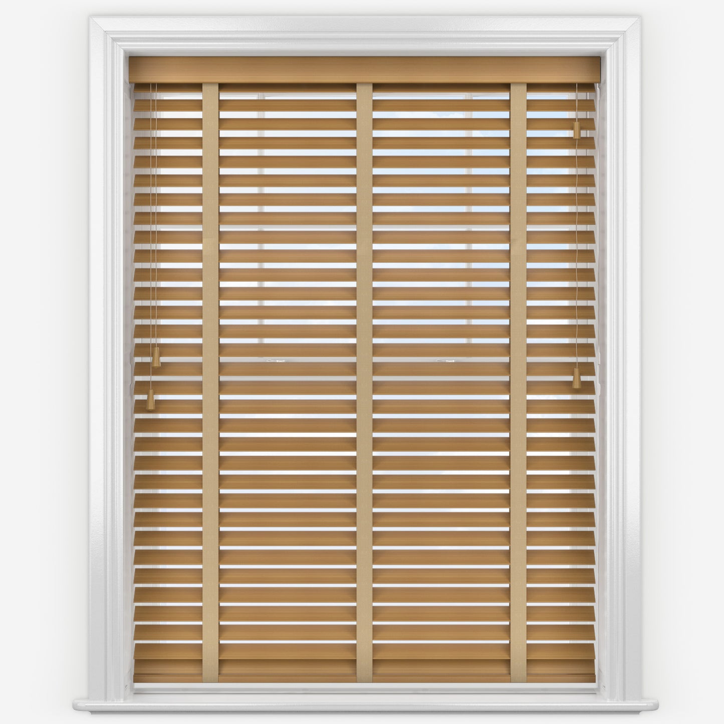Decora Prime Timberlux Bamboo Kari with Stone Tapes Wooden Venetian Blind