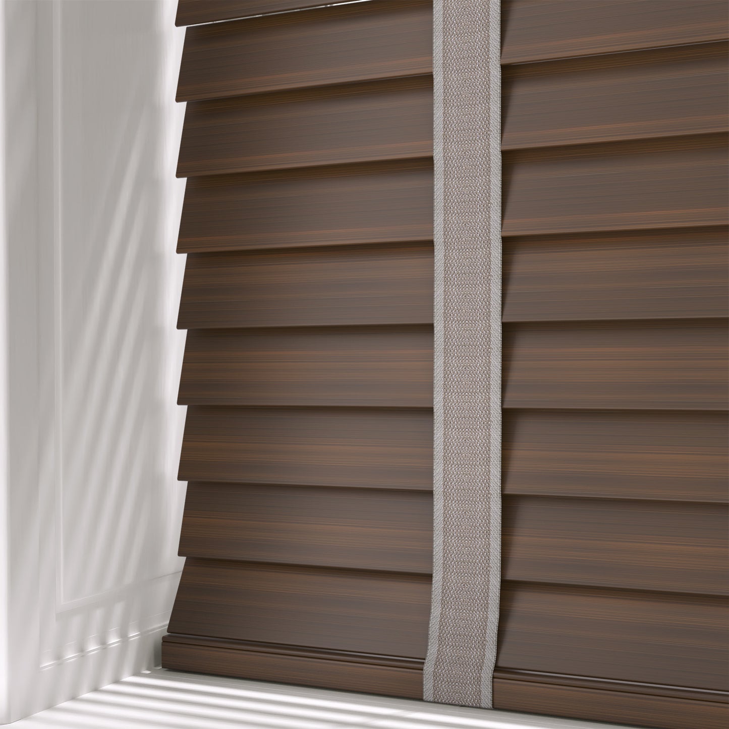 Decora Prime Timberlux Bamboo Neo with Havanna Tapes Wooden Venetian Blind