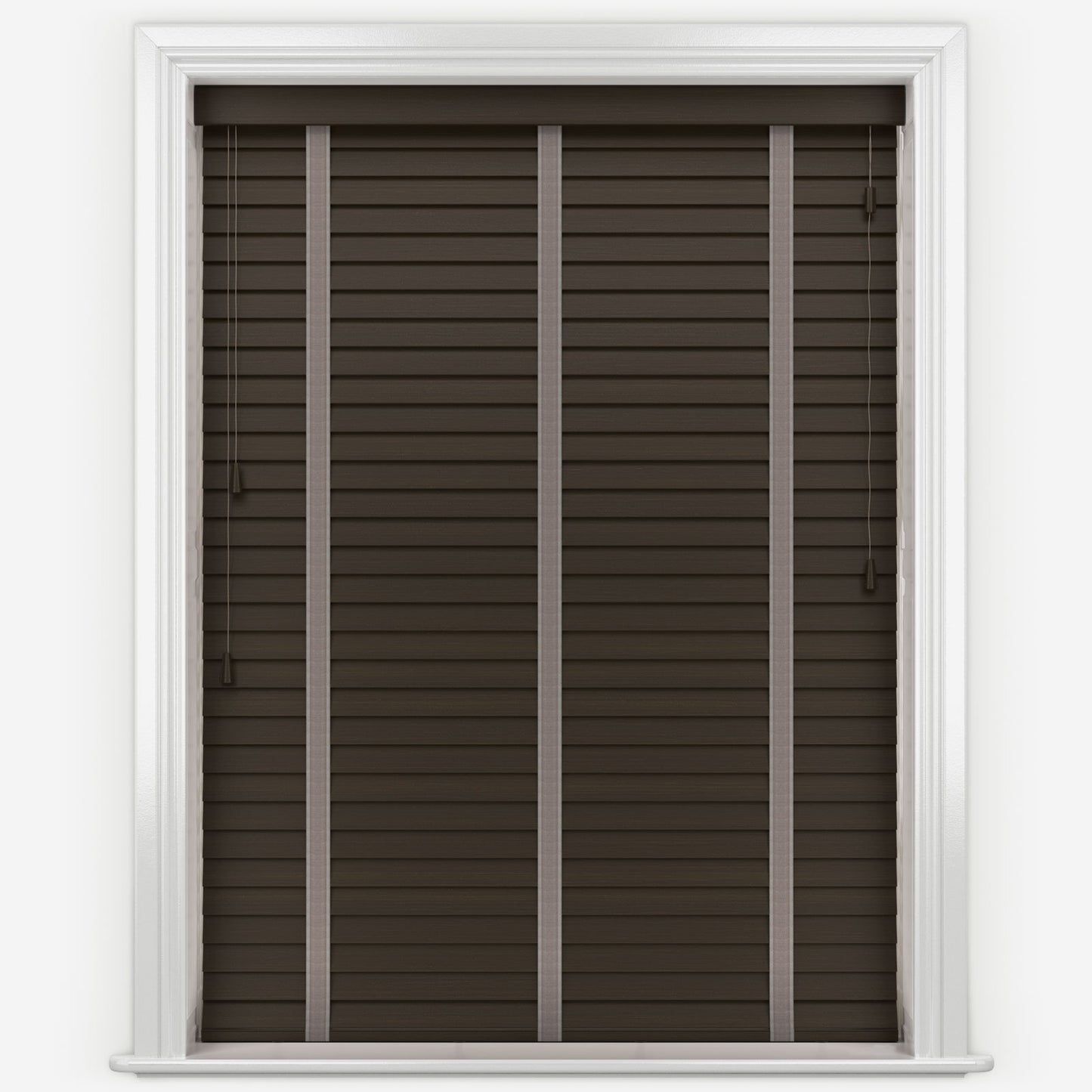 Decora Prime Timberlux Bamboo Zaya with Havanna Tapes Wooden Venetian Blind