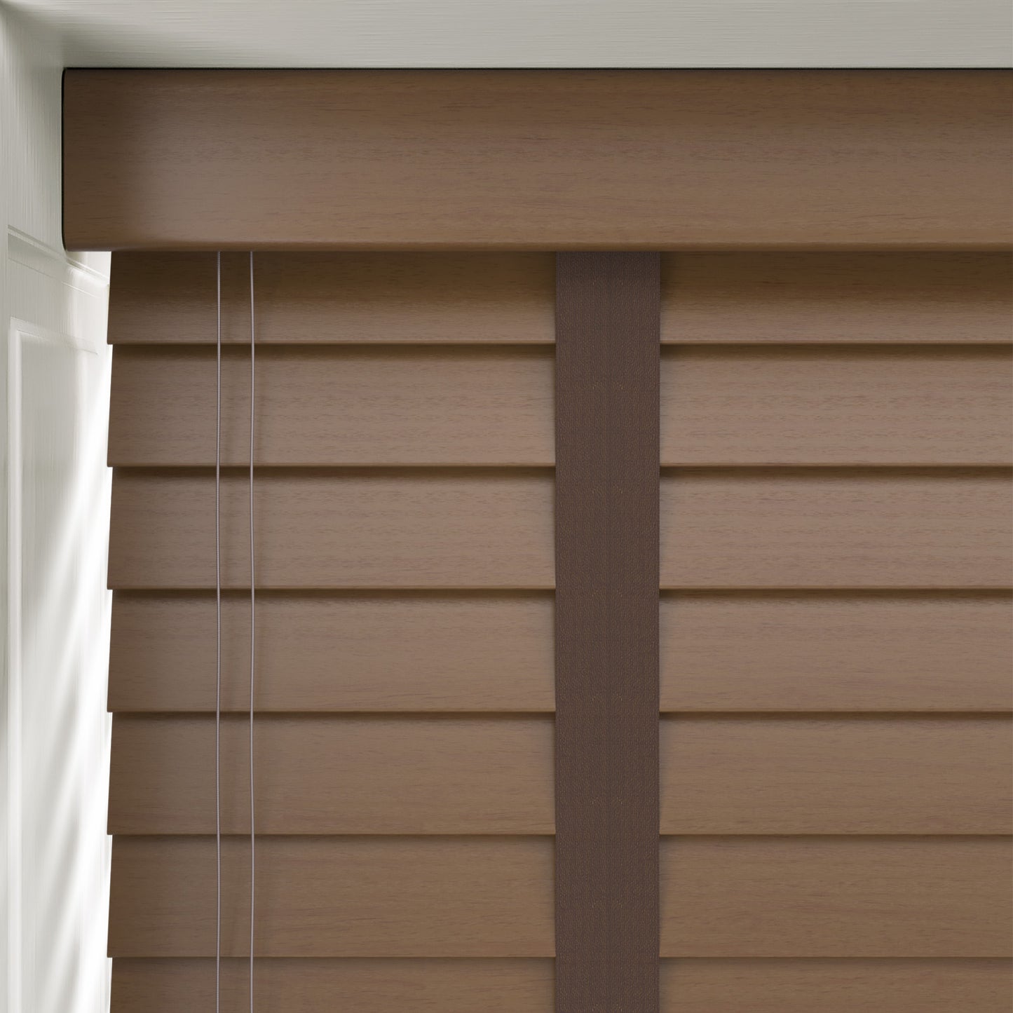Decora Timberlux Prime Walnut with Cocoa Tapes Wooden Venetian Blind