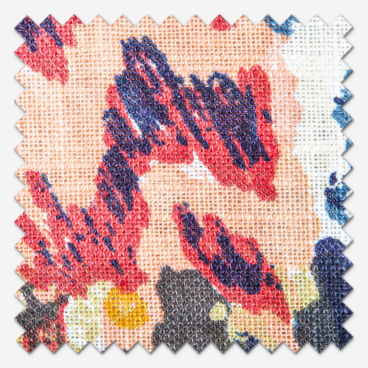 Edinburgh Weavers Maggie Coral Roman Blind