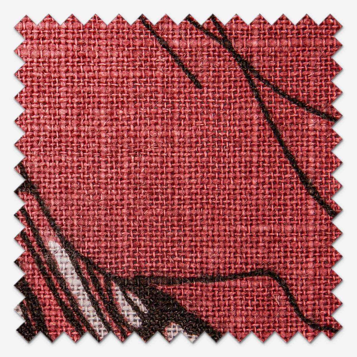 Edinburgh Weavers Maisie Cherry Roman Blind