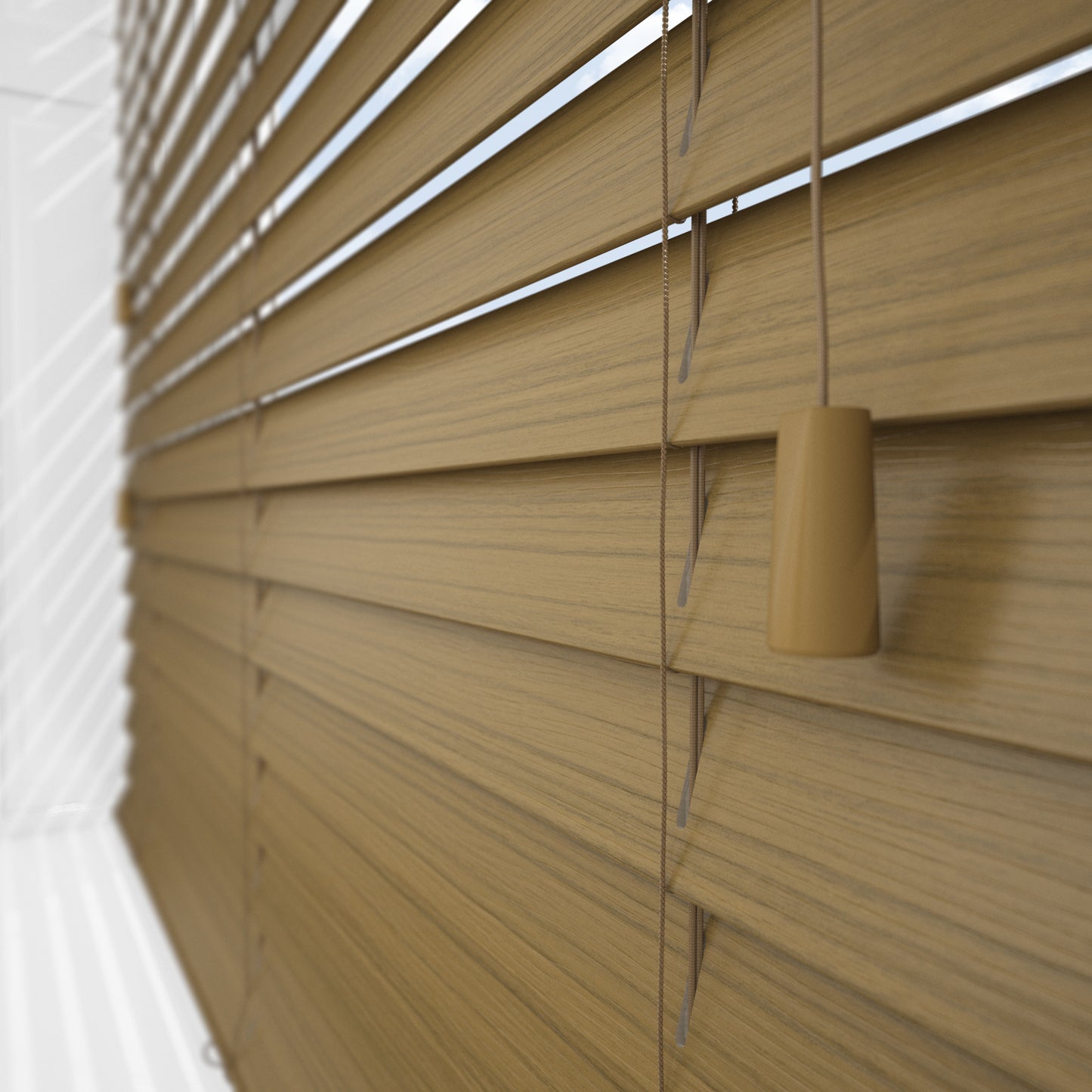 Arena Expressions Medium Oak Wooden Venetian Blind