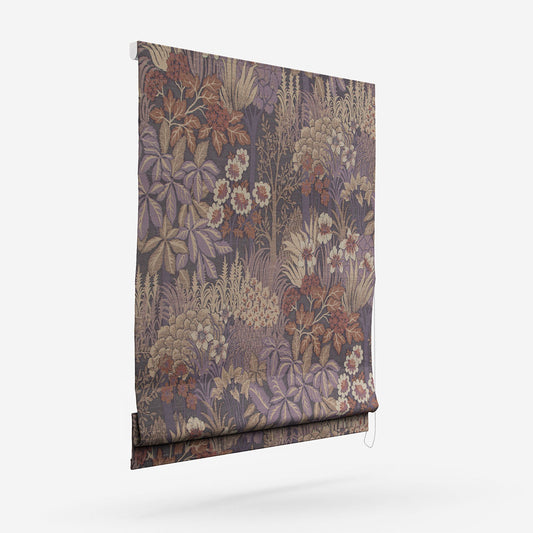Fryetts Enchanted Forest Heather Roman Blind