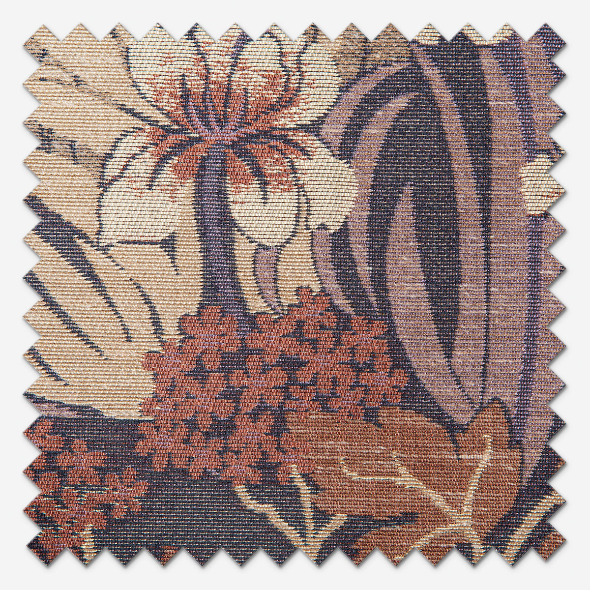 Fryetts Enchanted Forest Heather Roman Blind