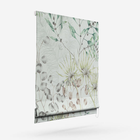 Harlequin Postelia Emerald and Lime Roman Blind