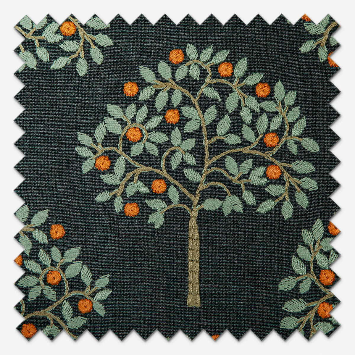iLiv Orange Grove Pine Roman Blind