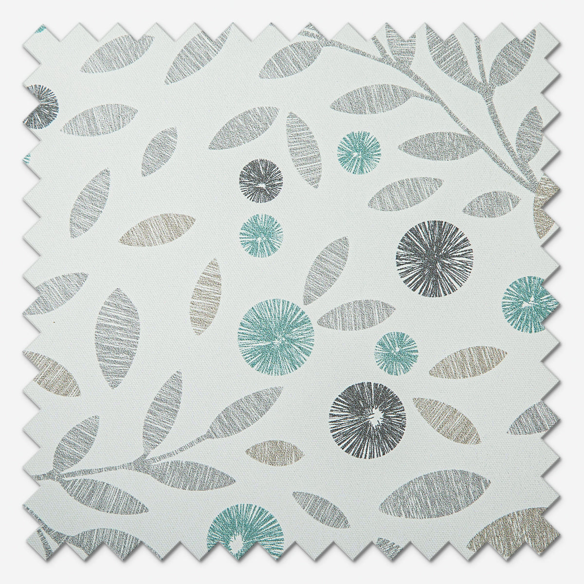 Louvolite Cotton Flower Mineral Roller Blind