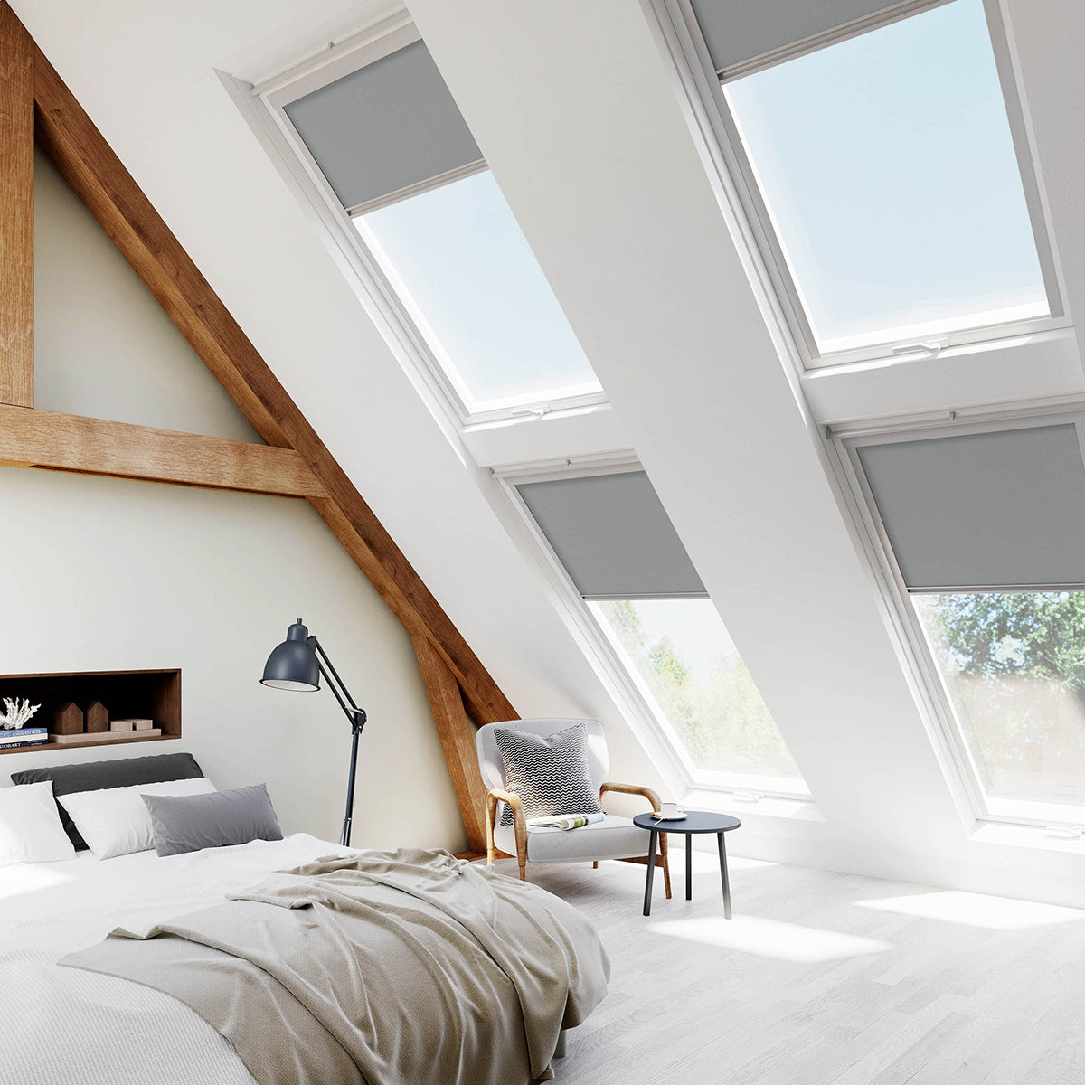 Decora Skye Flint Roof Blind