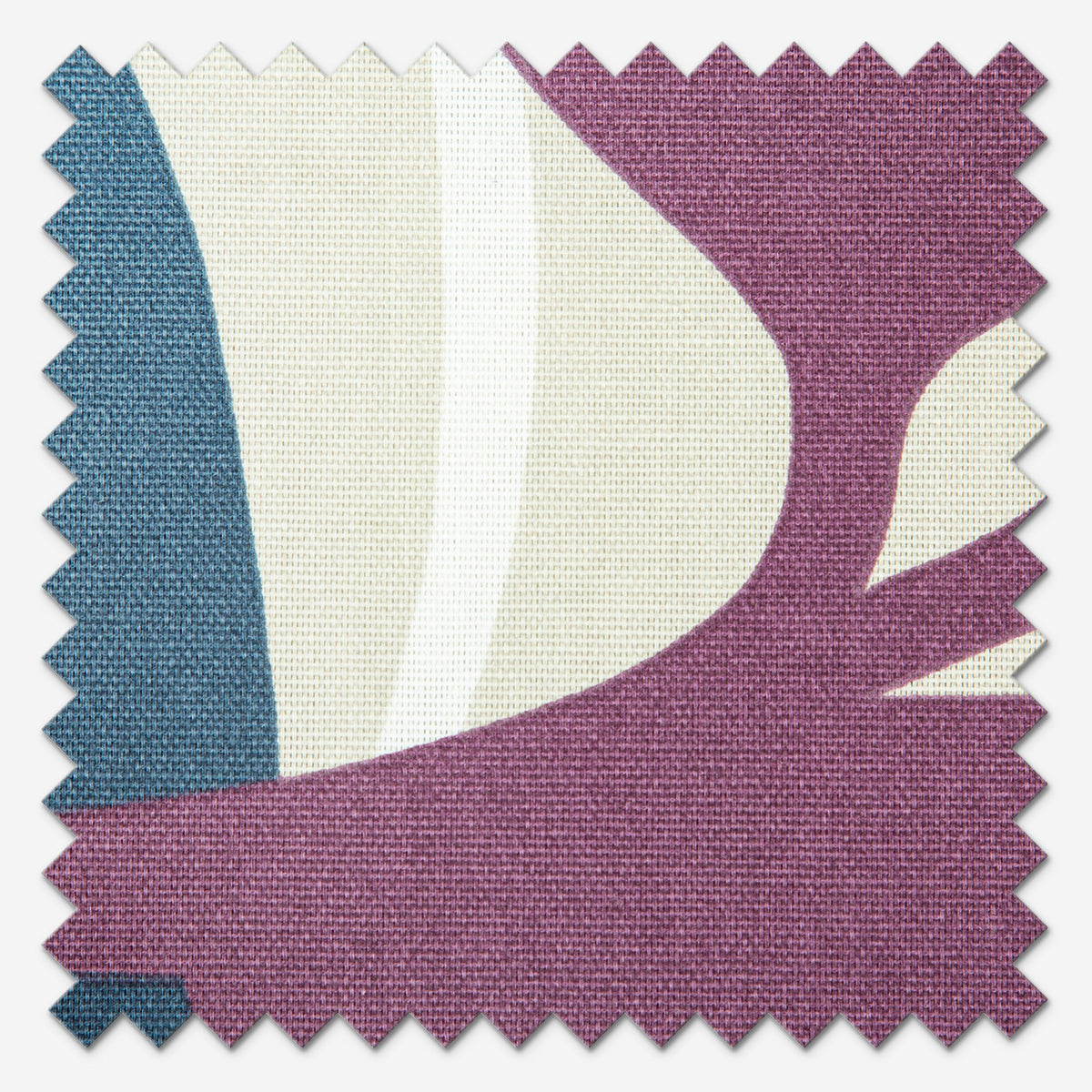 Scion Baja Grape Blush and Indigo Roman Blind