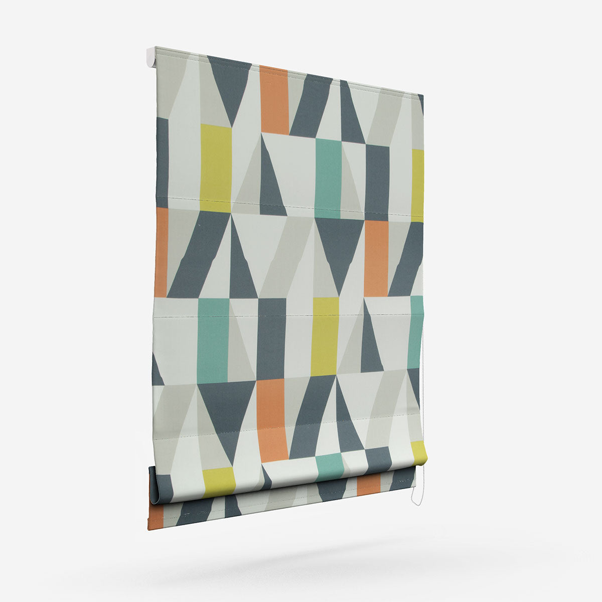 Scion Nuevo Citrus Paprika and Forest Roman Blind