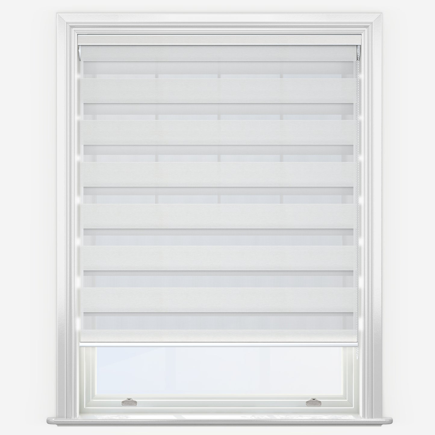 GB Infinate Pearl White Day & Night Blind