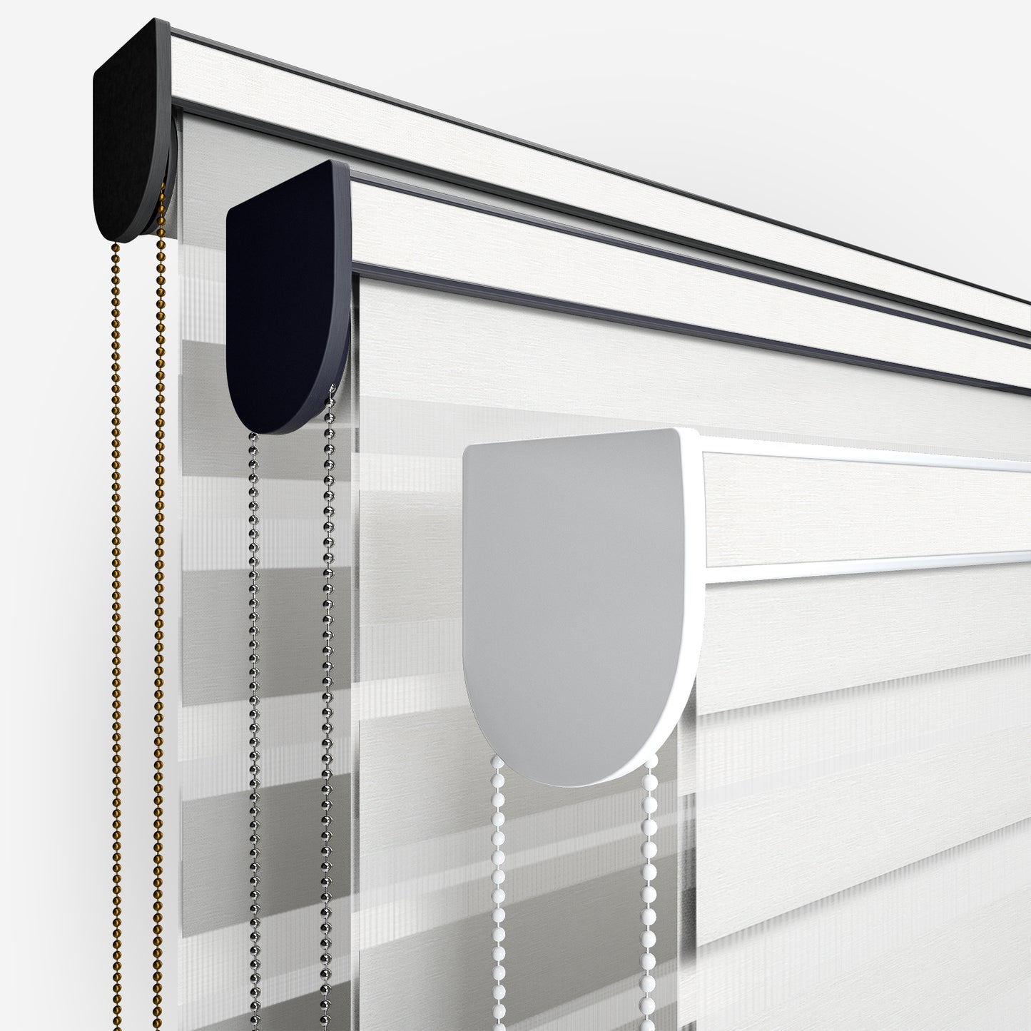 GB Infinate Pearl White Day & Night Blind