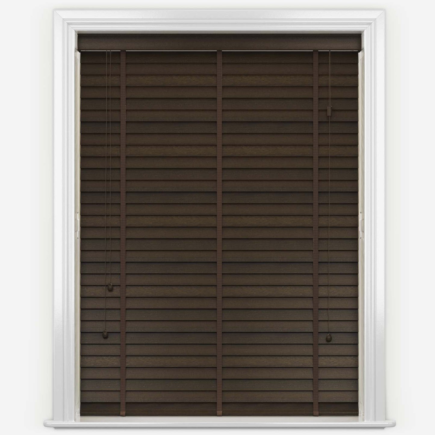 GB Pure Wood Wenge with Tapes Wooden Venetian Blind