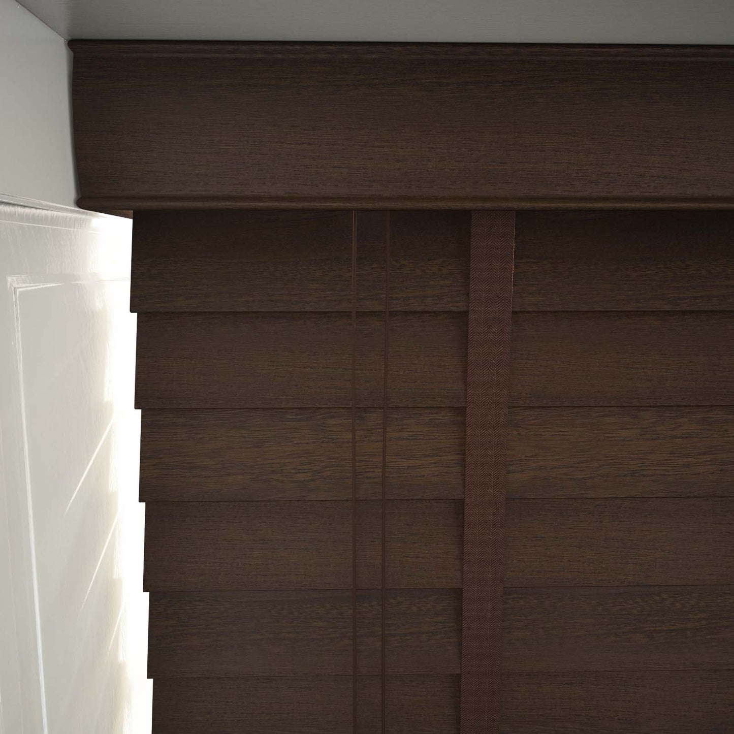 GB Pure Wood Wenge with Tapes Wooden Venetian Blind