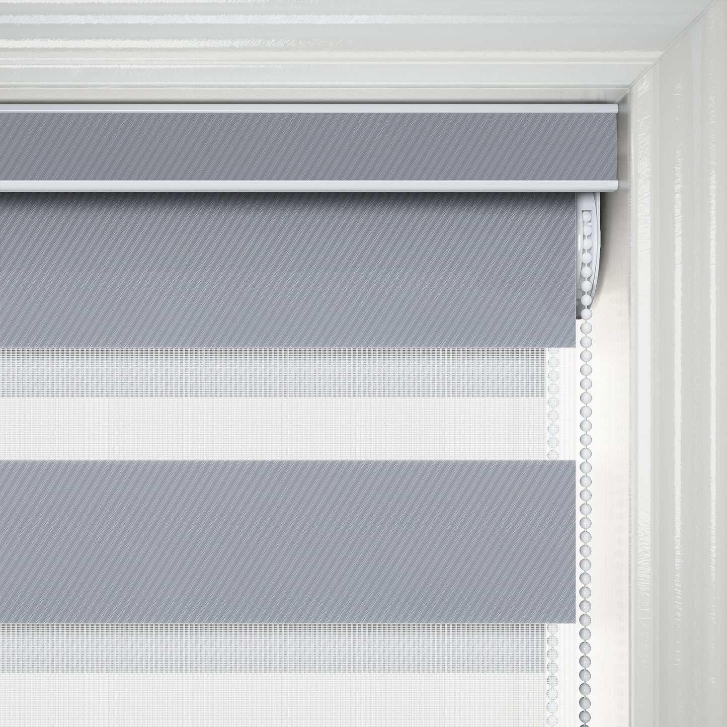 GB Domus Steel Grey Day & Night Blind