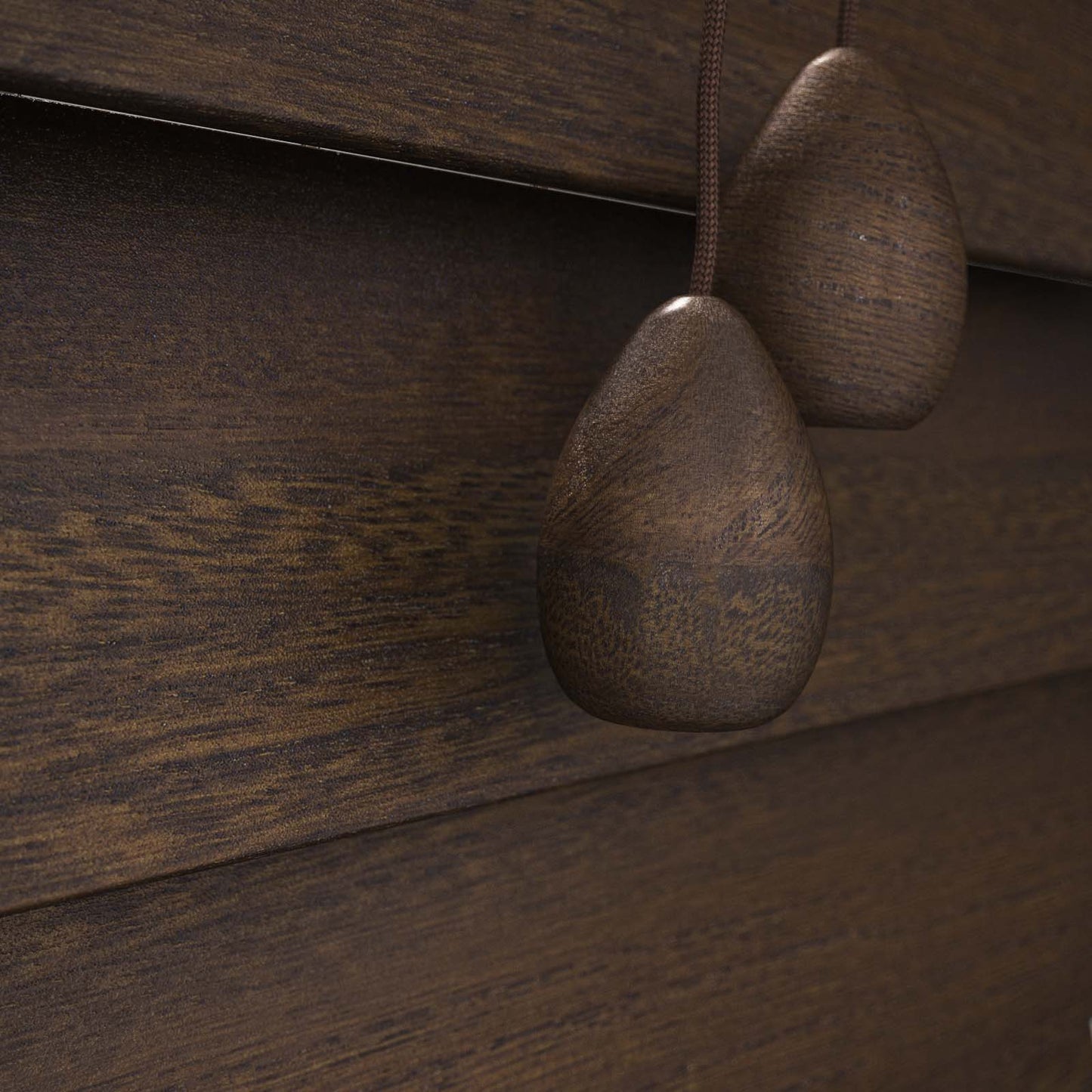 GB Pure Wood Wenge Wooden Venetian Blind