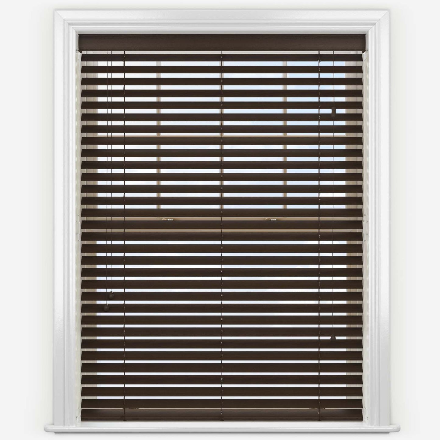 GB Pure Wood Wenge Wooden Venetian Blind