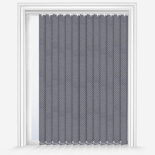 Arena Amelia Denim Vertical Blind