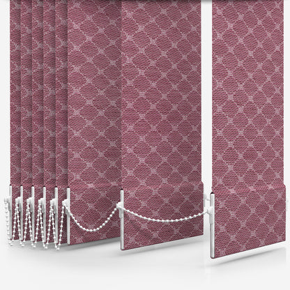 Arena Amelia Wine Vertical Blind