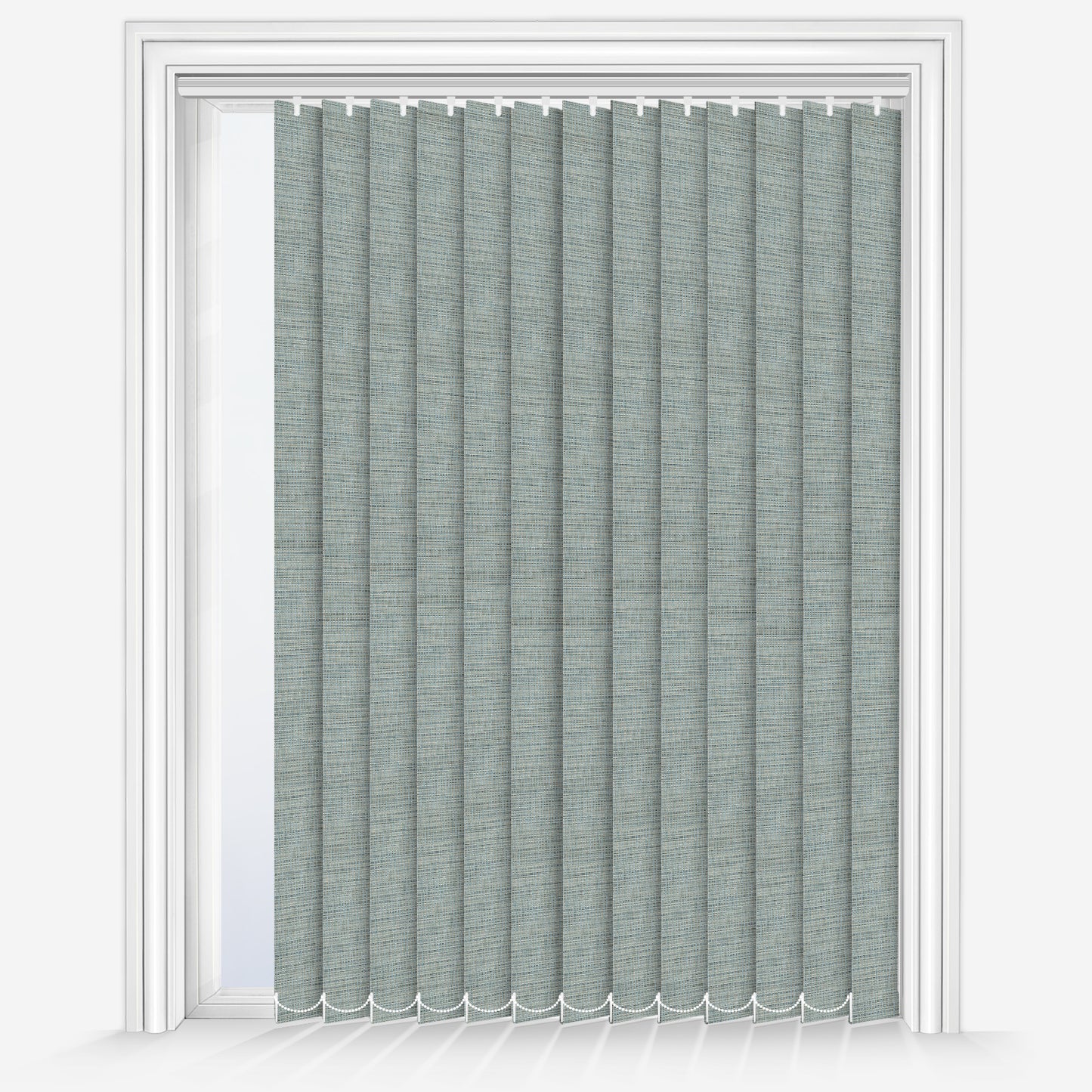Arena Canvas Celeste Vertical Blind