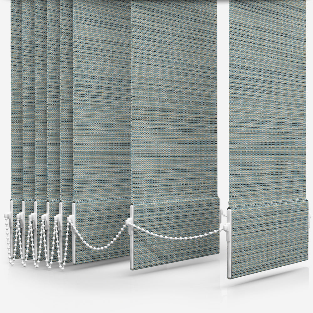 Arena Canvas Celeste Vertical Blind