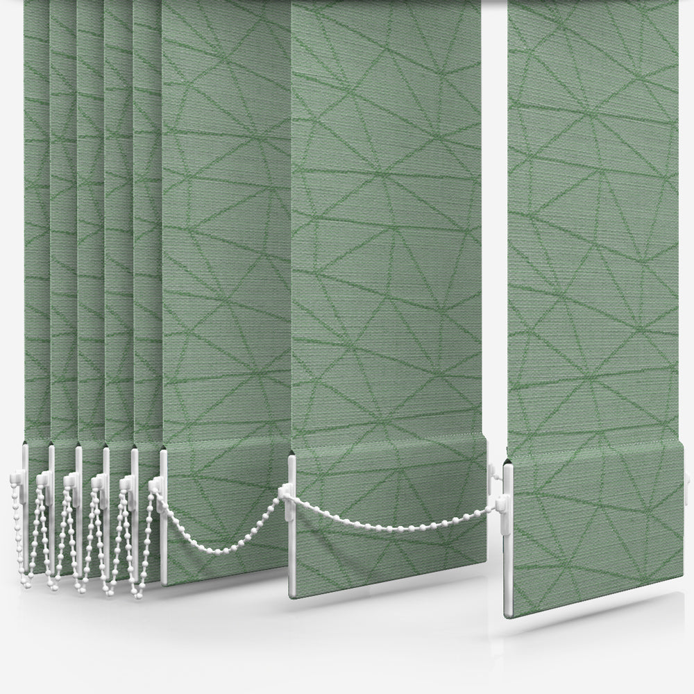 Arena Celeste Emerald Vertical Blind