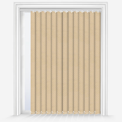 Arena Darcy Gold Vertical Blind