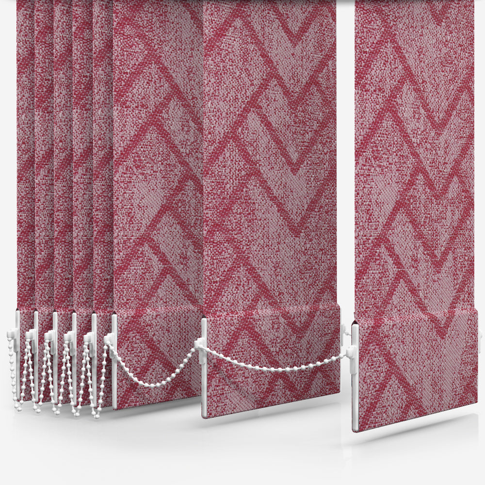 Arena Isabelle Ruby Vertical Blind