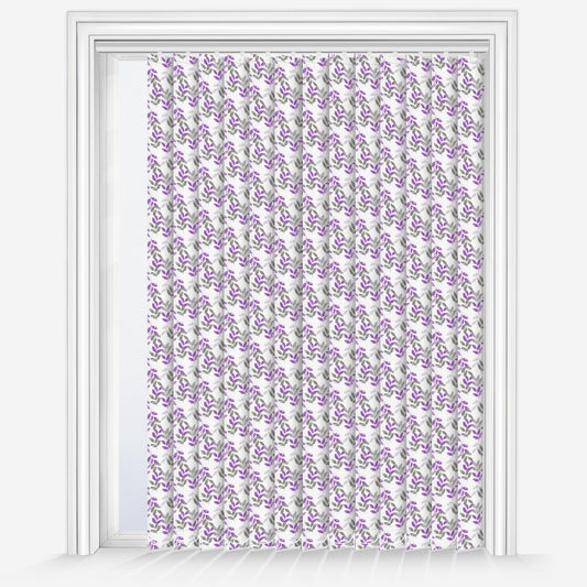 Arena Maggie Lavender Vertical Blind