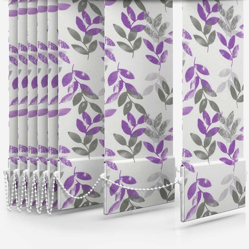 Arena Maggie Lavender Vertical Blind