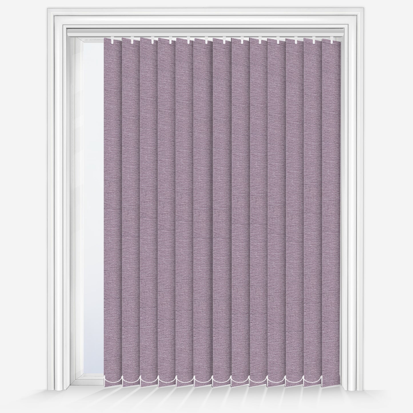 Arena Quentin Mauve Vertical Blind