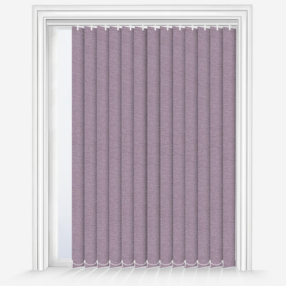 Arena Quentin Mauve Vertical Blind