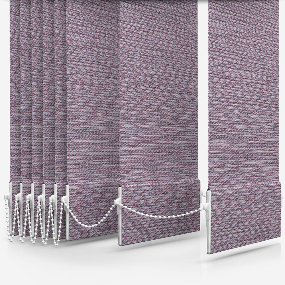Arena Quentin Mauve Vertical Blind