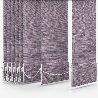 Arena Quentin Mauve Vertical Blind