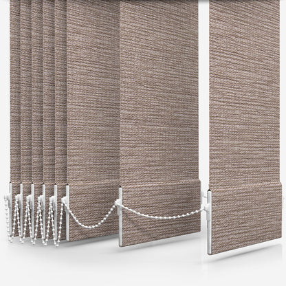 Arena Quentin Walnut Vertical Blind