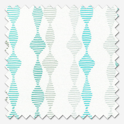 Arena Romain Turquoise Vertical Blind