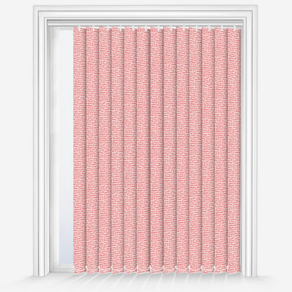 Arena Zambia Roasted Red Vertical Blind