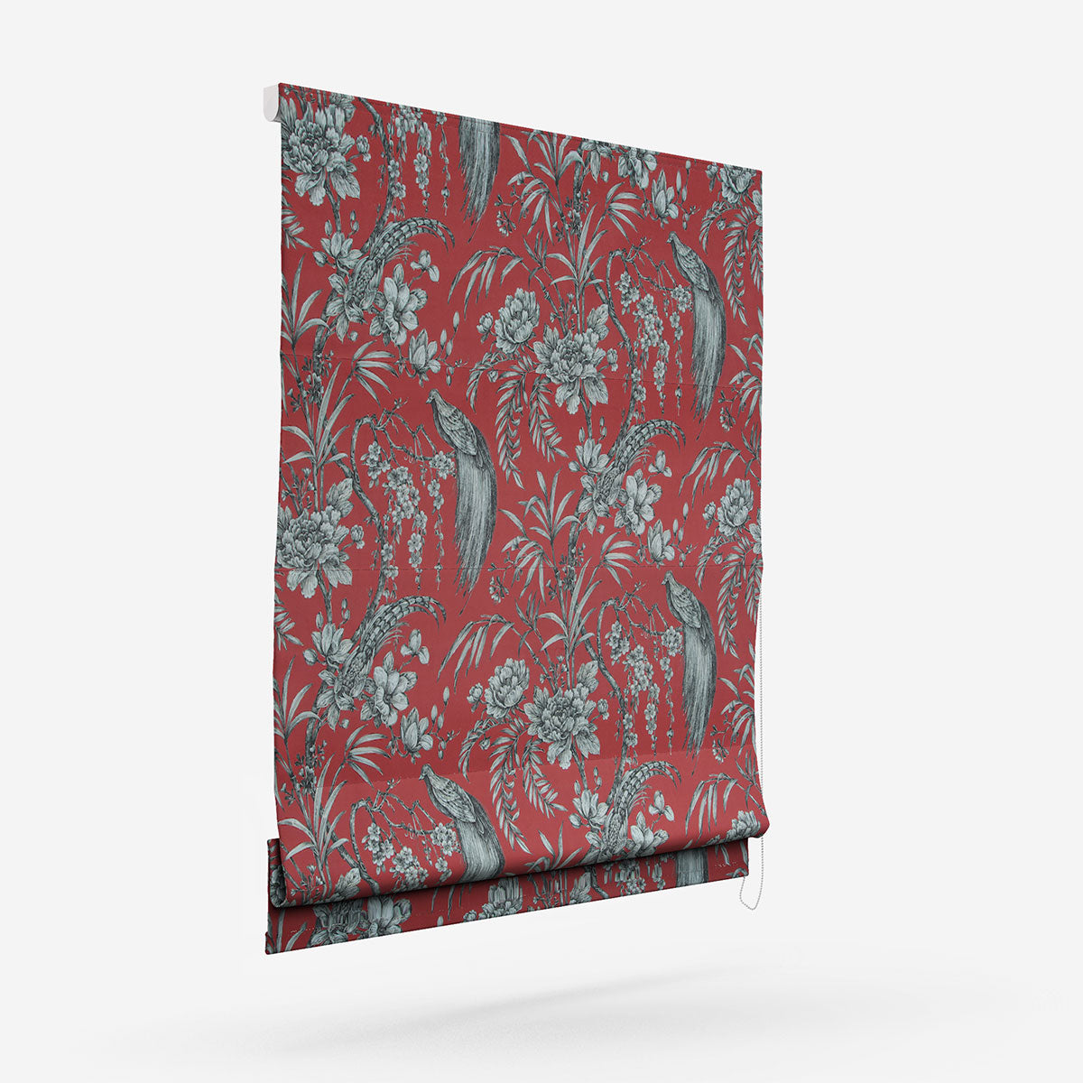 Ashley Wilde Botanist Crimson Roman Blind