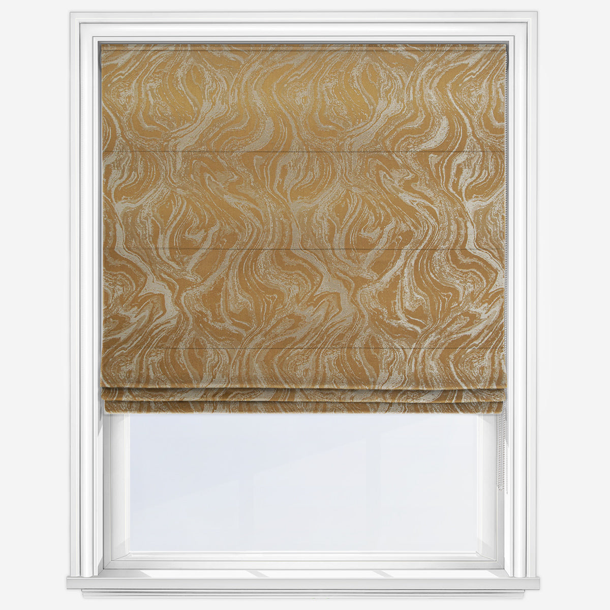Ashley Wilde Metamorphic Brass Roman Blind