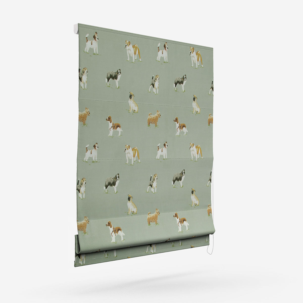Ashley Wilde Rora Sage Roman Blind