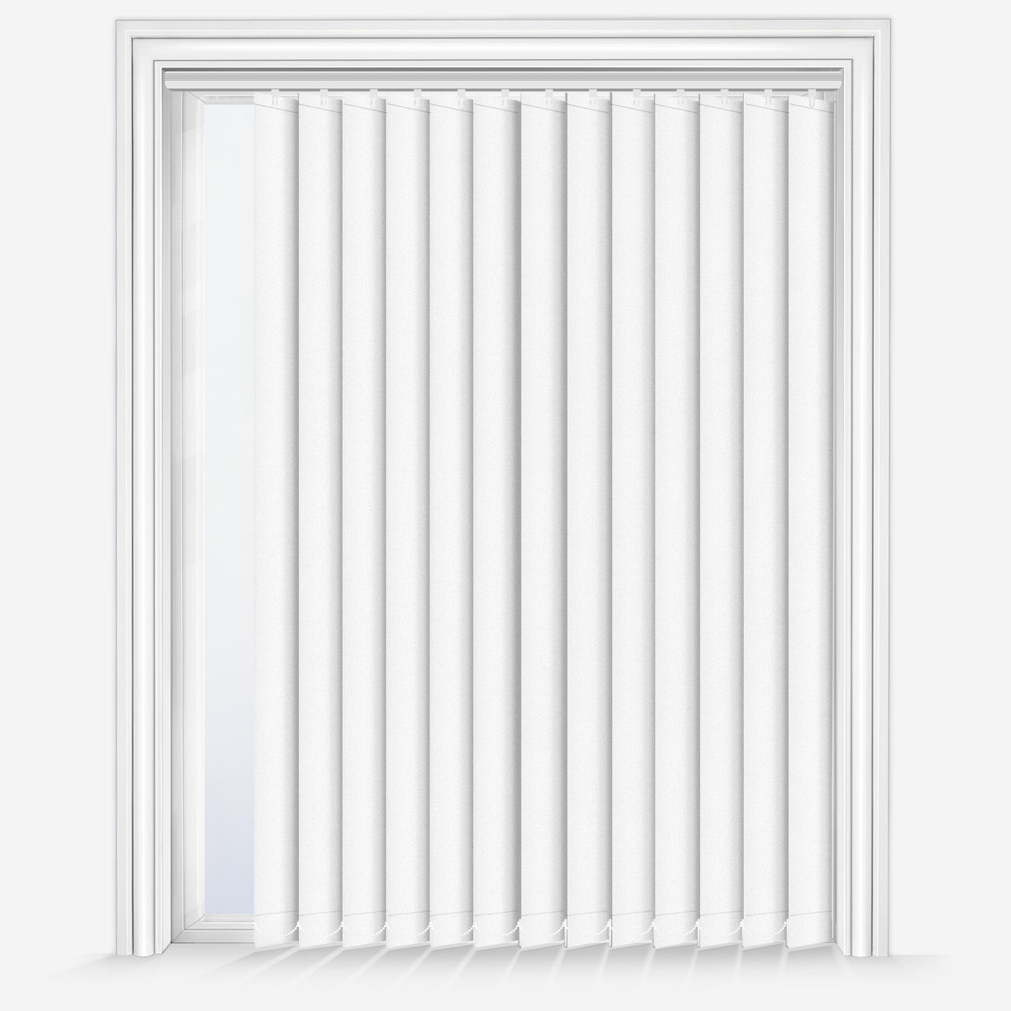 Alutrade Shield FR White Vertical Blind